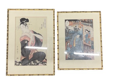 Lot 1150 - KUNISADA II, YADORIGI, CHAPTER 49, FROM...