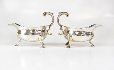 Lot 767 - JOHN POLLOCK; a pair of George III hallmarked...