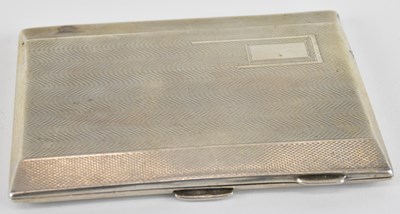 Lot 1296 - S M LEVI LTD; a George V hallmarked silver...