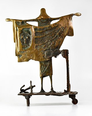 Lot 291 - ARTHUR DOOLEY (1929-1994); a bronze sculpture,...