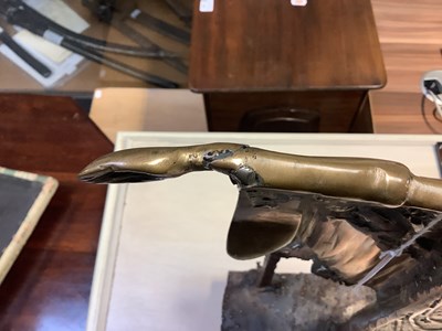 Lot 291 - ARTHUR DOOLEY (1929-1994); a bronze sculpture,...