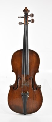 Lot 1574 - A possibly English full size violin for...