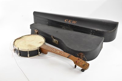 Lot 1612 - WILL VAN ALLEN; a 'Revelation' ukelele-banjo,...