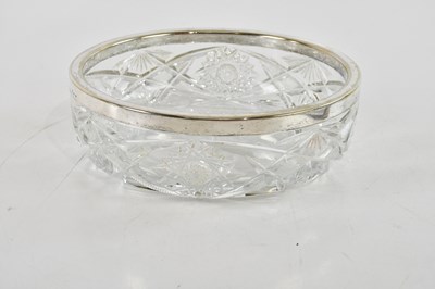 Lot 22 - A large silver plated gallery tray of oval...