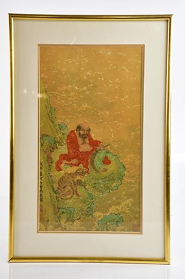 Lot 2845 - A good 18th/19th century Chinese painting on...