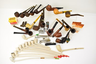 Lot 406 - SMOKING INTEREST; various smoker's pipes...