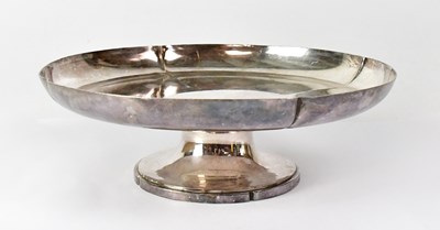 Lot 225 - NORTH ATLANTIC LINE; a silver-plated tazza,...