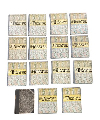Lot 436 - RENÉ DOUMIC; fifteen volumes of 'Le Théâtre'...