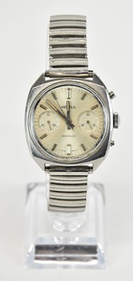 Lot 1663 - ANGELUS; a gentleman's model 903004 stainless...