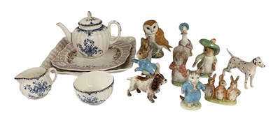 Lot 556 - BESWICK; seven Beatrix Potter figures...