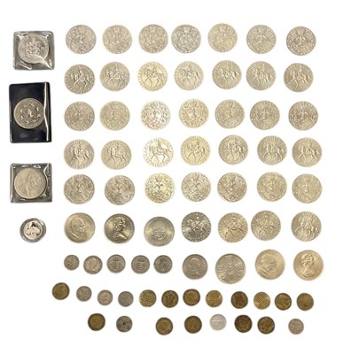 Lot 1627 - Approximately thirty-five 1977 commemorative...