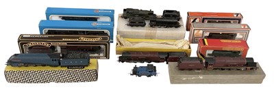 Lot 502 - HORNBY; a group of OO gauge locomotives and...
