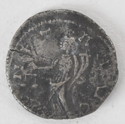 Lot 1618 - A Roman silver denarius coin, possibly...