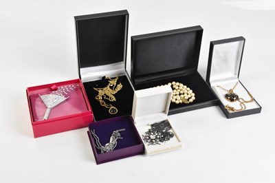 Lot 2088 - BUTLER & WILSON; a large diamanté cocktail...