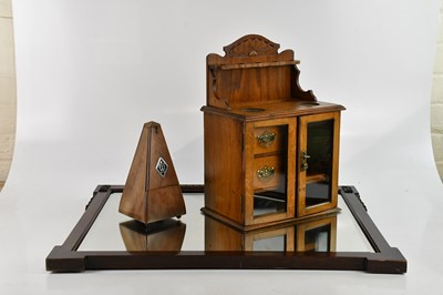 Lot 2530 - An early 20th century smokers cabinet, with...
