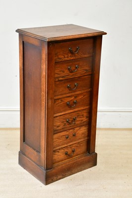 Lot 2352 - PARTRIDGE & COOPER; a reproduction oak...