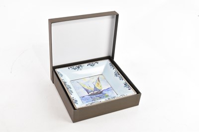 Lot 1900 - PATEK PHILIPPE; a L'Aube sur le Lac porcelain...