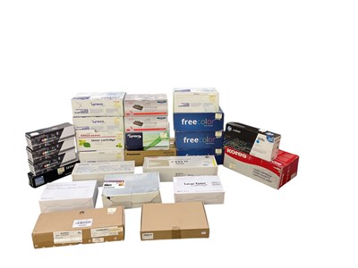 Lot 475 - A quantity of printer toners and cartridges...