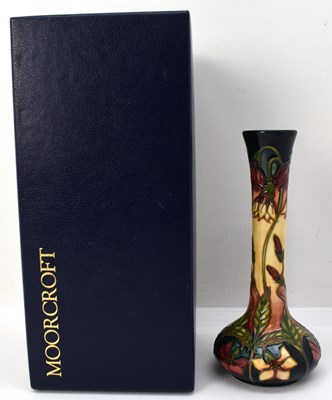 Lot 528 - MOORCROFT; a modern limited edition vase of...