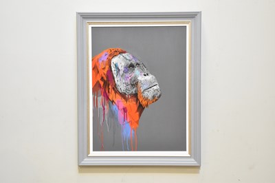 Lot 3044 - STEPHEN FORD; oil on board, 'Electrolyte',...
