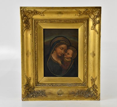 Lot 2994 - UNATTRIBUTED; a 19th century oil on canvas,...