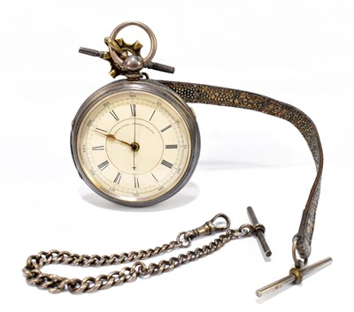 Lot 1290 - SAMUEL FREEMAN; a late Victorian pocket watch