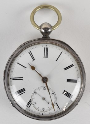 Lot 1705 - HORATIO DAWSON & CO, LIVERPOOL; a silver cased...