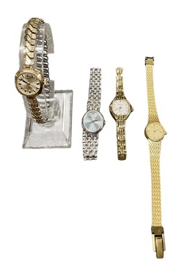 Lot 1707 - Four lady's wristwatches comprising an Everite...