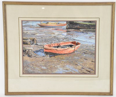 Lot 206 - MARGARET GLASS (born 1950); pastel on board,...