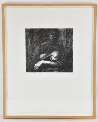 Lot 149 - HENRY MOORE (1898-1986); lithograph, 'Lullaby...