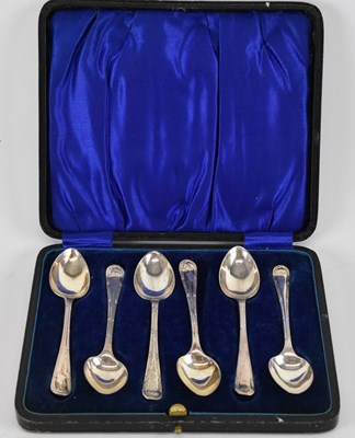 Lot 1316 - I S GREENBERG & CO; a cased set of George V...