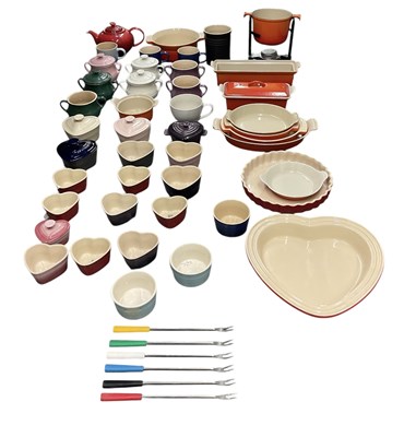 Lot 387 - LE CREUSET; a group of sundry kitchenalia,...