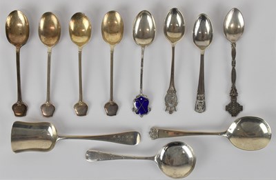Lot 1276 - WALKER & HALL LTD; a set of four hallmarked...