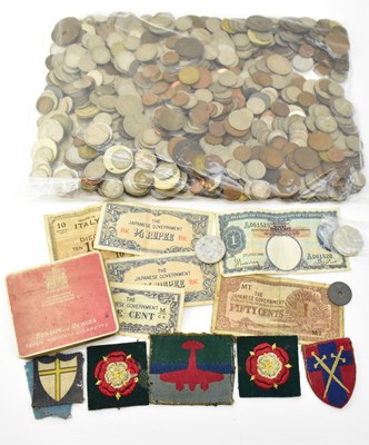 Lot 1637 - A quantity of mostly UK mixed coinage and some...