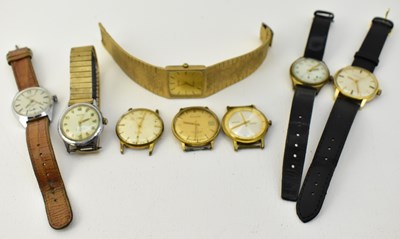 Lot 1684 - Eight various gentleman's wristwatches...