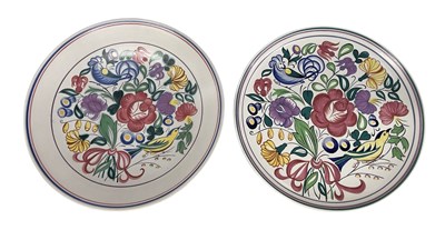 Lot 531 - POOLE POTTERY; an art pottery charger,...