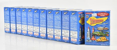 Lot 177 - THUNDERBIRDS, twelve Konami Thunderbirds...