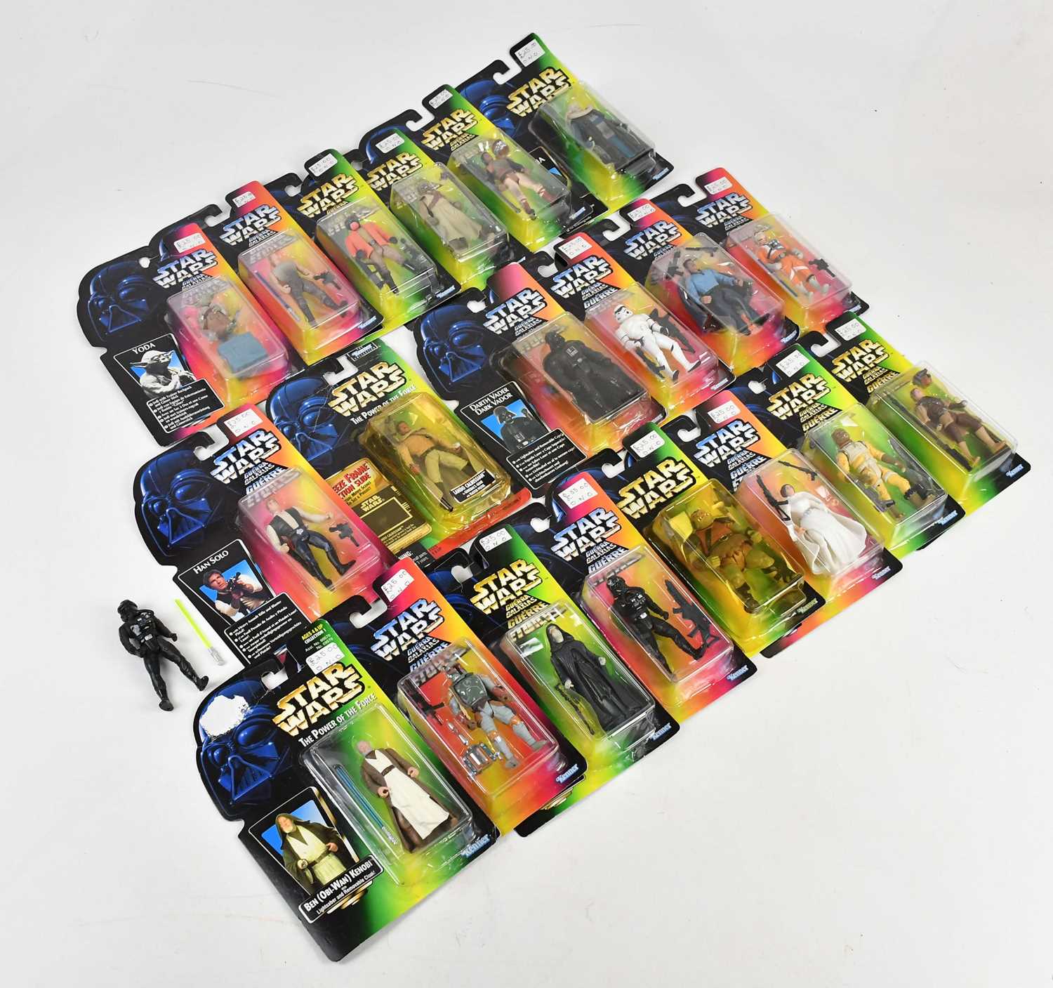 Lot 25 - STAR WARS; a collection of Power Of The Force...