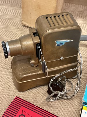 Lot 34 - Two vintage Gnome projectors together with a...