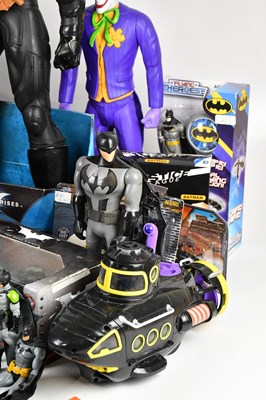 Lot 43 - BATMAN; a collection of figures, play sets,...