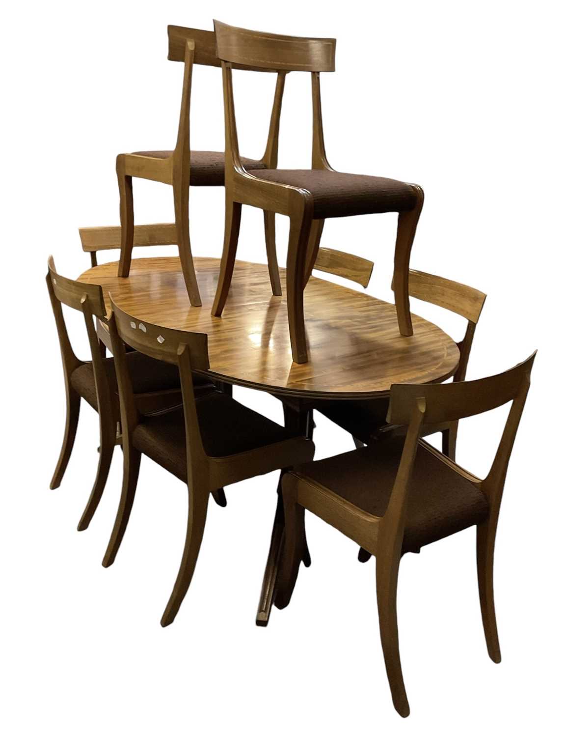 Lot 24 - PEARL DOT; a 1970s Brazilian mahogany and...