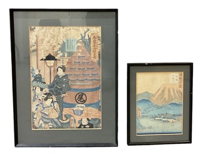Lot 1144 - UTAGAWA KUNISADA (1785-1864); a Japanese...