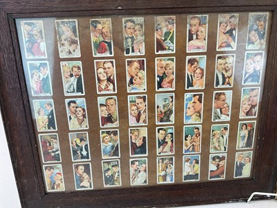 Lot 41 - A group of cigarette and tea cards, loose and...