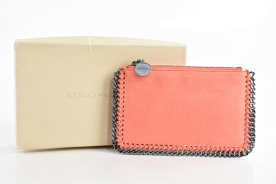 Lot 1915 - STELLA MCCARTNEY; a peach soft textured faux...