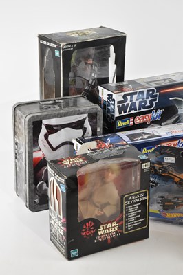 Lot 7 - STAR WARS; a collection of toys, including...
