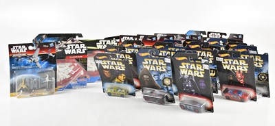 Lot 8 - STAR WARS; a collection of Hot Wheels and...