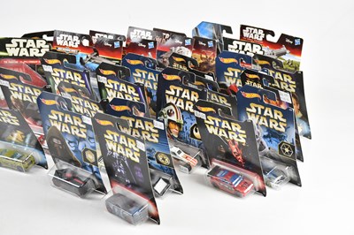 Lot 8 - STAR WARS; a collection of Hot Wheels and...