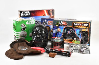 Lot 9 - STAR WARS; a collection of figures, vehicles...