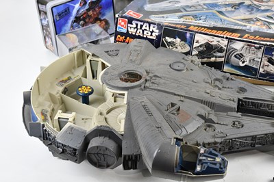 Lot 18 - STAR WARS; a collection of models, including...
