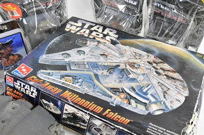 Lot 18 - STAR WARS; a collection of models, including...